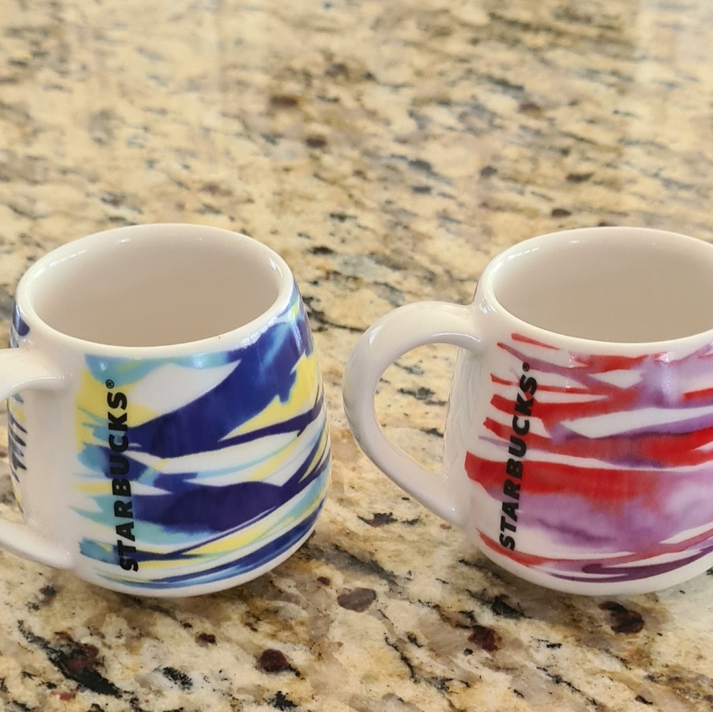 Starbucks espresso cups